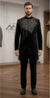Black Lion Indo Western Suit for Groom in London, UK | BharatPlaza