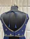 Backless Choli with Celebrity-Inspired Indo-Western Outfit For Cousins in Toronto, Canada