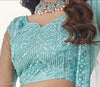 Designer reception lehenga for NRI wedding guests