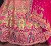 Elegant Vintage Silk Lehenga for Indian Wedding Style in Melbourne Shopping