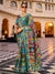 Multicolor Premium HO Designer Saree featuring vibrant traditional patterns for wedding & festive wear | BharatPlaza