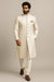 Ivory Terry Rayon Sherwani – Aristocratic Wedding Wear - Bharat Plaza