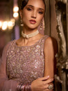 Close-up of floral and sequin embroidery on the Cafe Rose sleeveless kurta