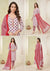 A Summer Wear Set with a White and Red Cotton Printed Salwar Suit