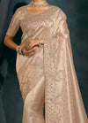 Heavy Work Reception Saree Shopping for Vancouver Events