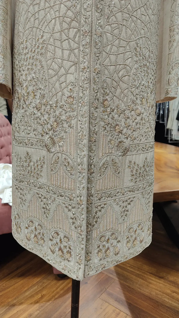 Original Image of handwork customized wedding sherwani for men at Bharatplaza