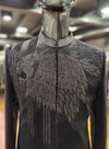 Designer Black Lion Indo Western for Wedding in Toronto, Canada | BharatPlaza