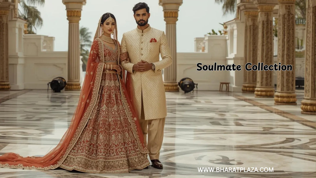Indian Bridal and Groom Wedding Wear from the Soulmate Collection