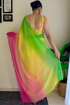 Drape of Elegance with Edges of Charm