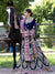 Royal Midnight Blue Velvet Bridal Lehenga with Heavy Zardozi Hand Embroidery - Bharat Plaza