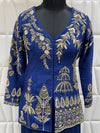 Signature Designer Indo Western Palazzo Set for Toronto Canada Reception