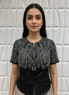 Designer Shimmering Black Indo-Western in Mumbai