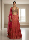 Modern Indo Western Bridesmaid Outfit In Hot Pink For Melbourne London Toronto Weddings & Trichy events