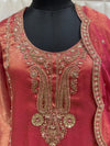 Premium Peach Rose Indo Western Suit For Traditional Celebrations In Melbourne Australia