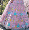 Trendy pink lehenga for Ahmedabad engagement nights