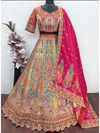 Luxurious bridal lehenga for brides from California