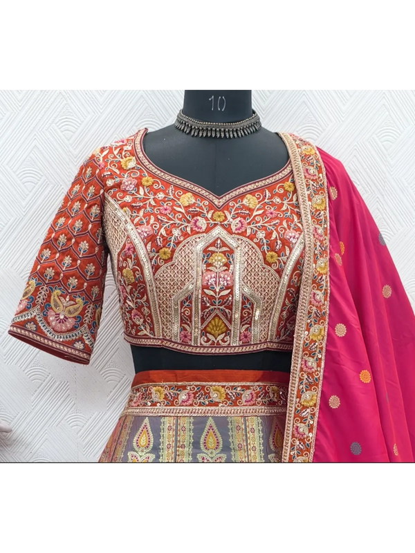 Mumbai wedding festivities with a royal designer lehenga choli