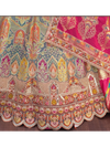 Jaipur palace weddings with traditional jacquard couture lehengas
