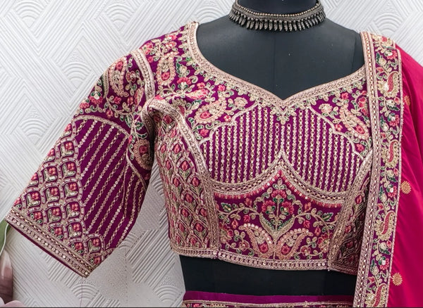 Elegant Indian Bridal Lehenga Choli for Weddings in Durban 