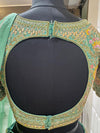 Live Original Back Design Tissue Choli For Destination Wedding In Kuwait