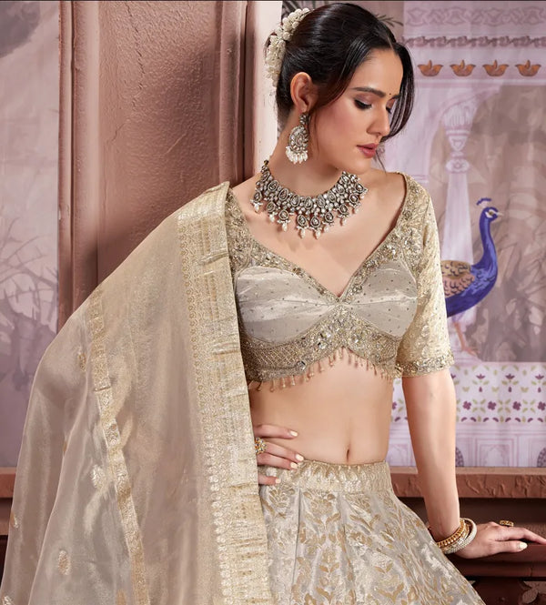 Circular flair bridal lehenga for modern bride India