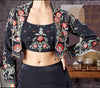 NRI wedding guest wearing a designer blazer and lehenga