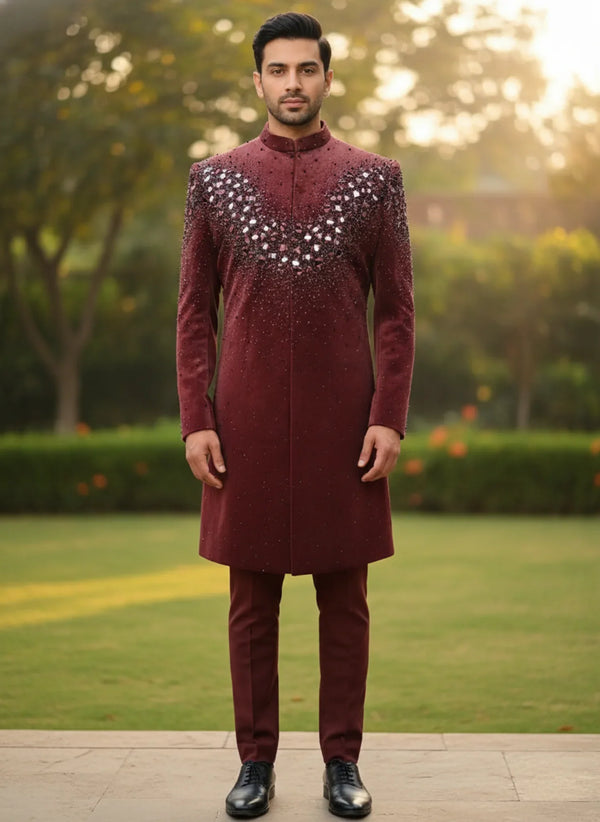 Luxury Reception Indo-Western Full-Length Image, London, UK