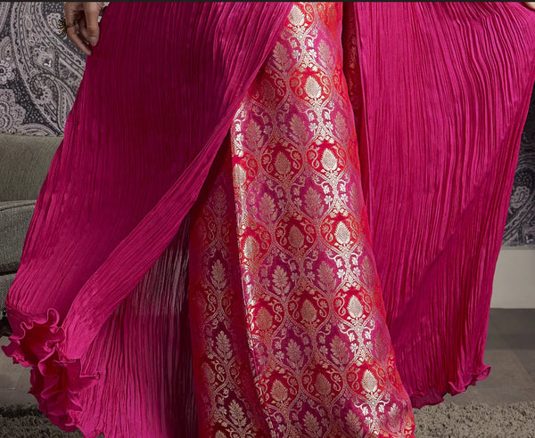 trendy Indo-Western dress for wedding functions