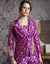 luxury bridesmaid outfit indian wedding purple