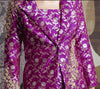 NRI designer outfit banarasi silk suit women