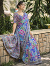 Royal HNI Multicolor Printed Viscose Saree – Festive Designer Wear
