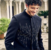 Designer Black Jodhpuri Suit for Wedding Reception