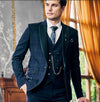 Terry Rayon Partywear Suit with Waistcoat