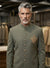 Sage Green Premium Suede Indo Western for Father Wedding Wear in New York
