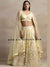Yellow rainbow sequins lehenga for young women and Indian wedding guests USA