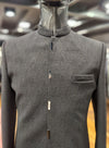 Statement Black Reception Indo-Western Suit for Friends in Texas, USA | BharatPlaza